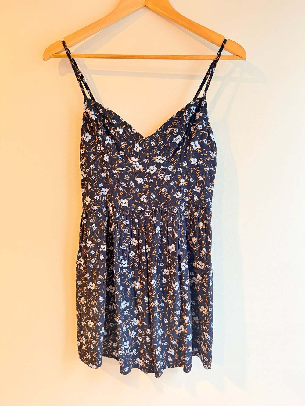 BP. Floral Print Spaghetti Strap Romper Size S
